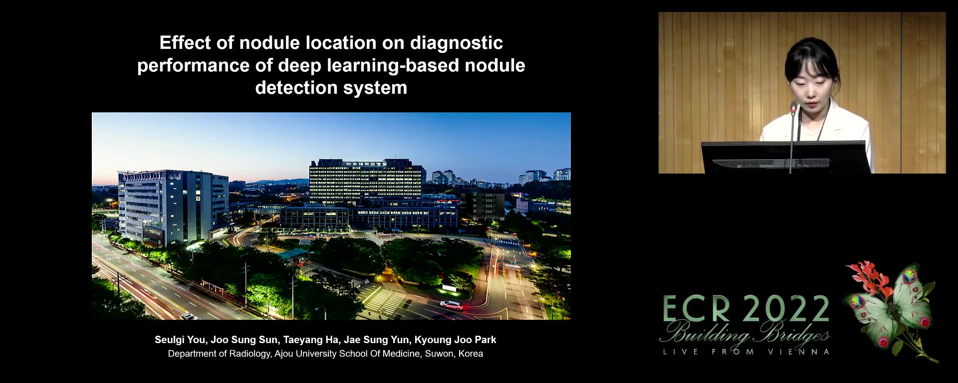 Effect of nodule location on diagnostic performance of deep learning-based nodule detection system - Seulgi You, Suwon / KR