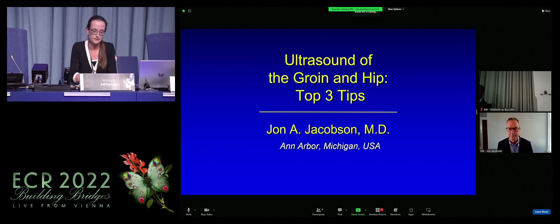 My top three tips for ultrasound of the groin and hip - Jon Jacobson, Cincinnati, OH / US