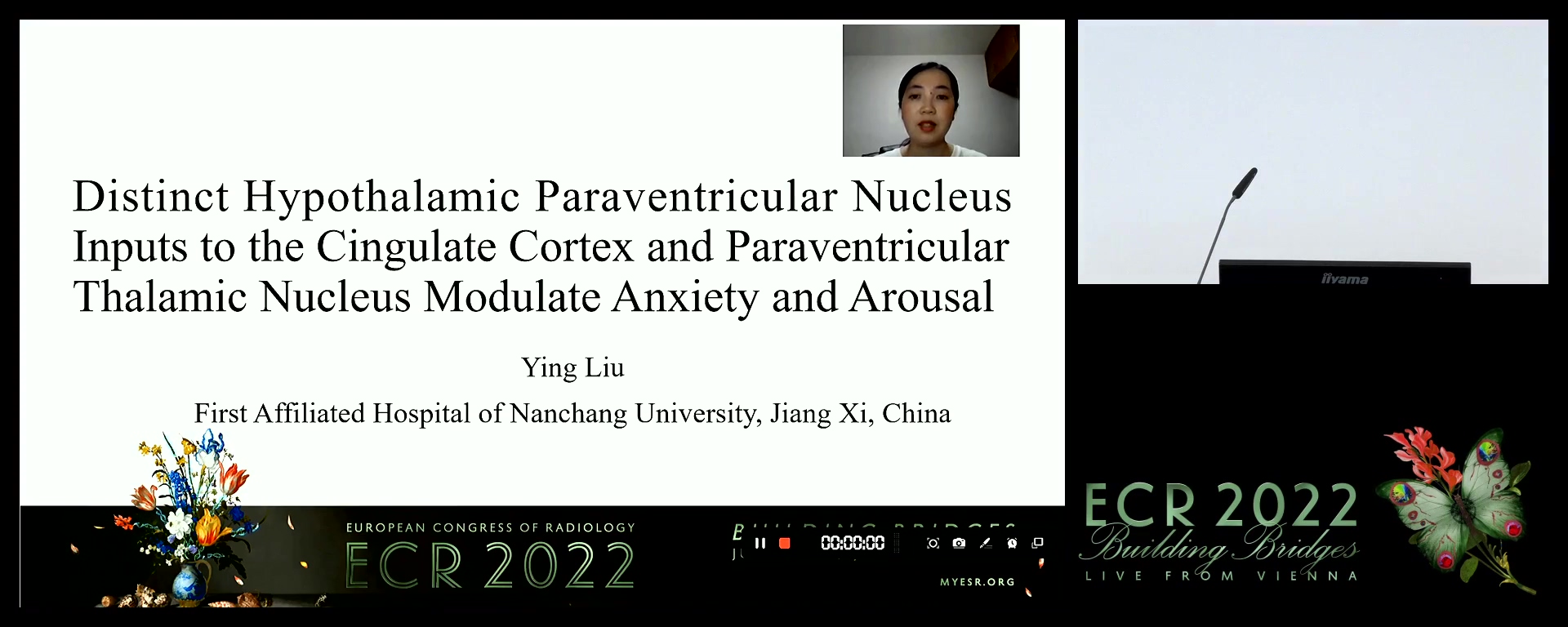 Hypothalamic paraventricular nucleus inputs to the cingulate cortex and paraventricular thalamic nucleus modulate anxiety and arousal