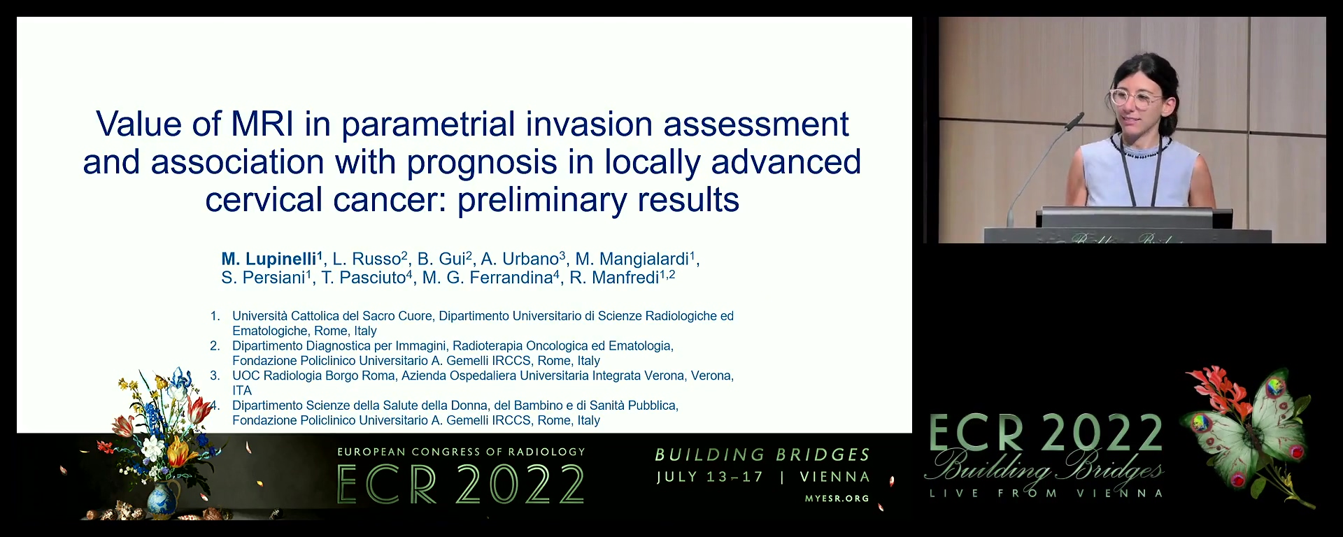 Value of MRI in parametrial invasion assessment and association with prognosis in locally advanced cervical cancer: preliminary results