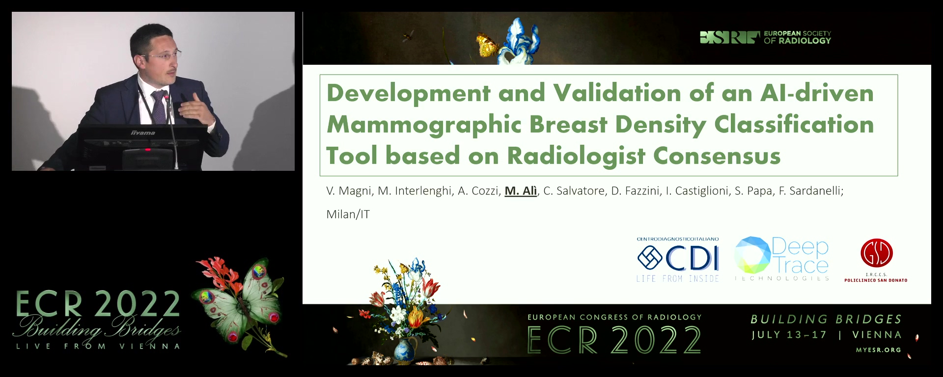 Development and validation of an AI-driven mammographic breast density classification tool based on radiologist consensus