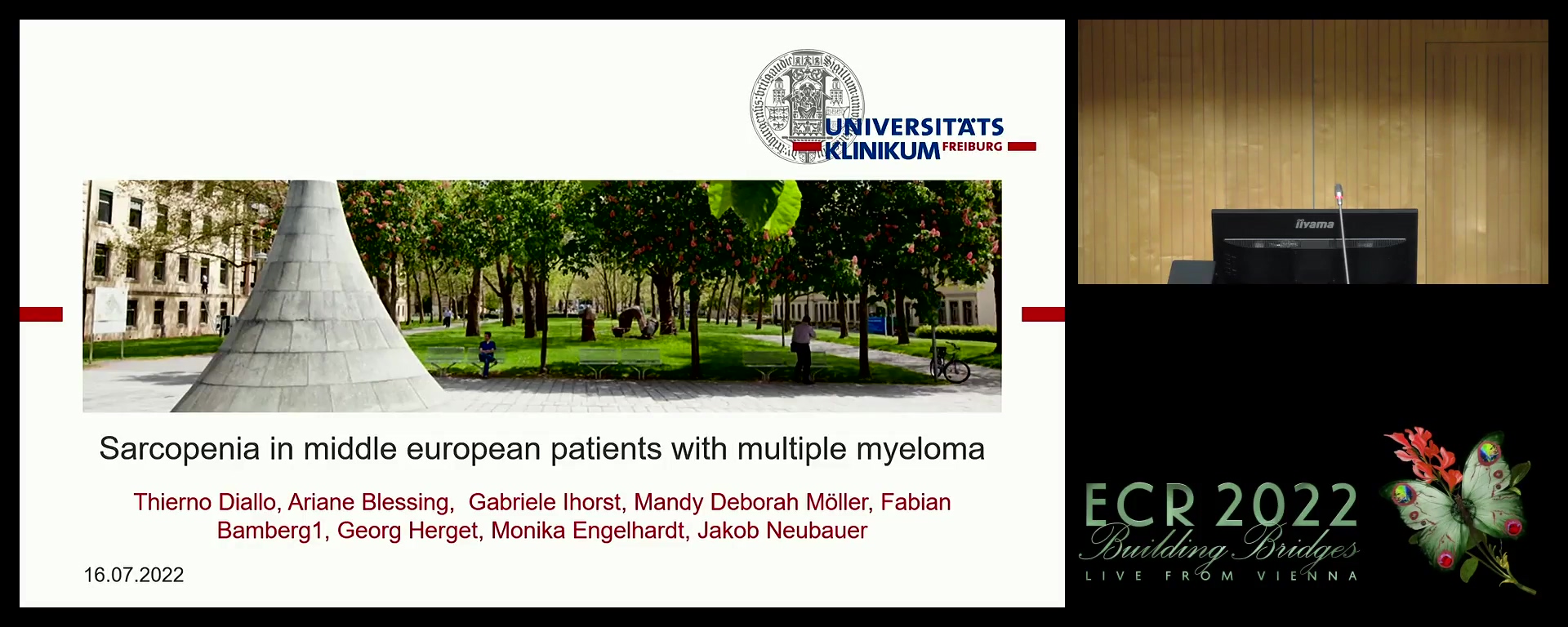Sarcopenia in central European patients with multiple myeloma