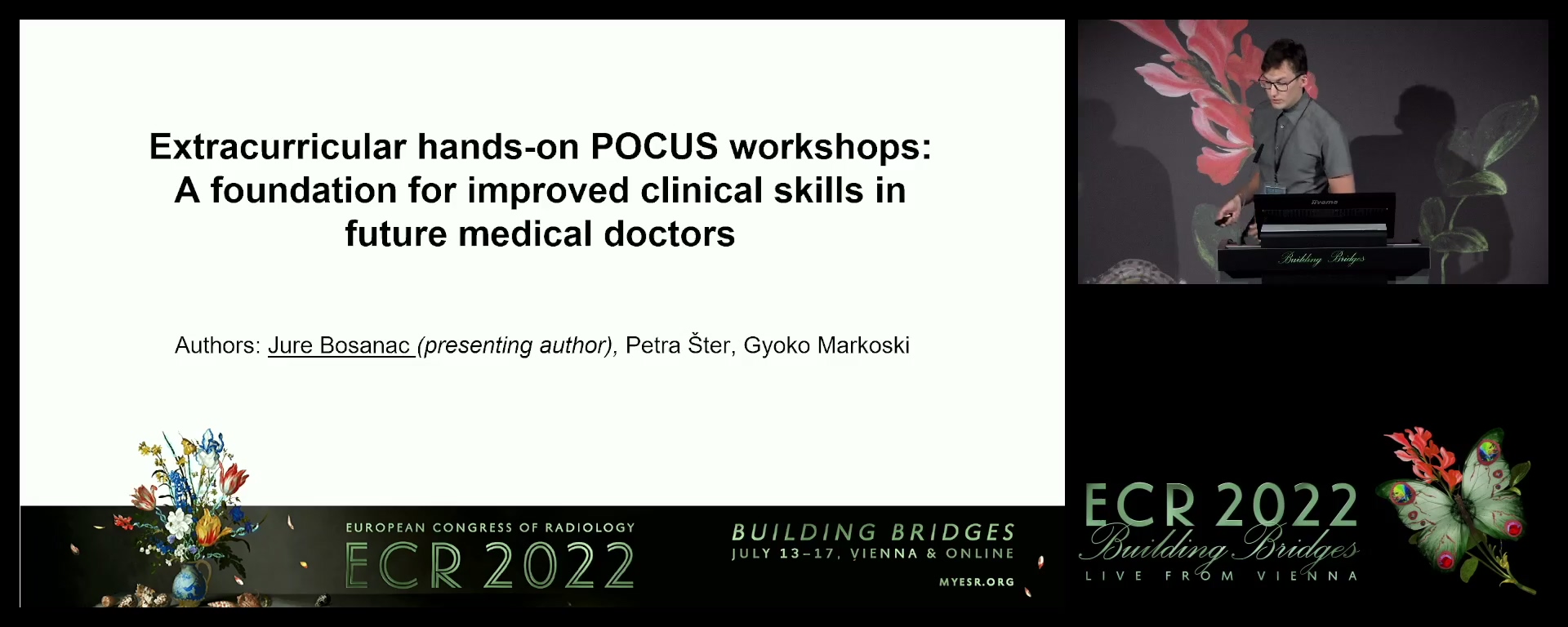 Extracurricular hands-on POCUS workshops - a foundation for improved clinical skills in future medical doctors - Jure Bosanac, Ljubljana / SI