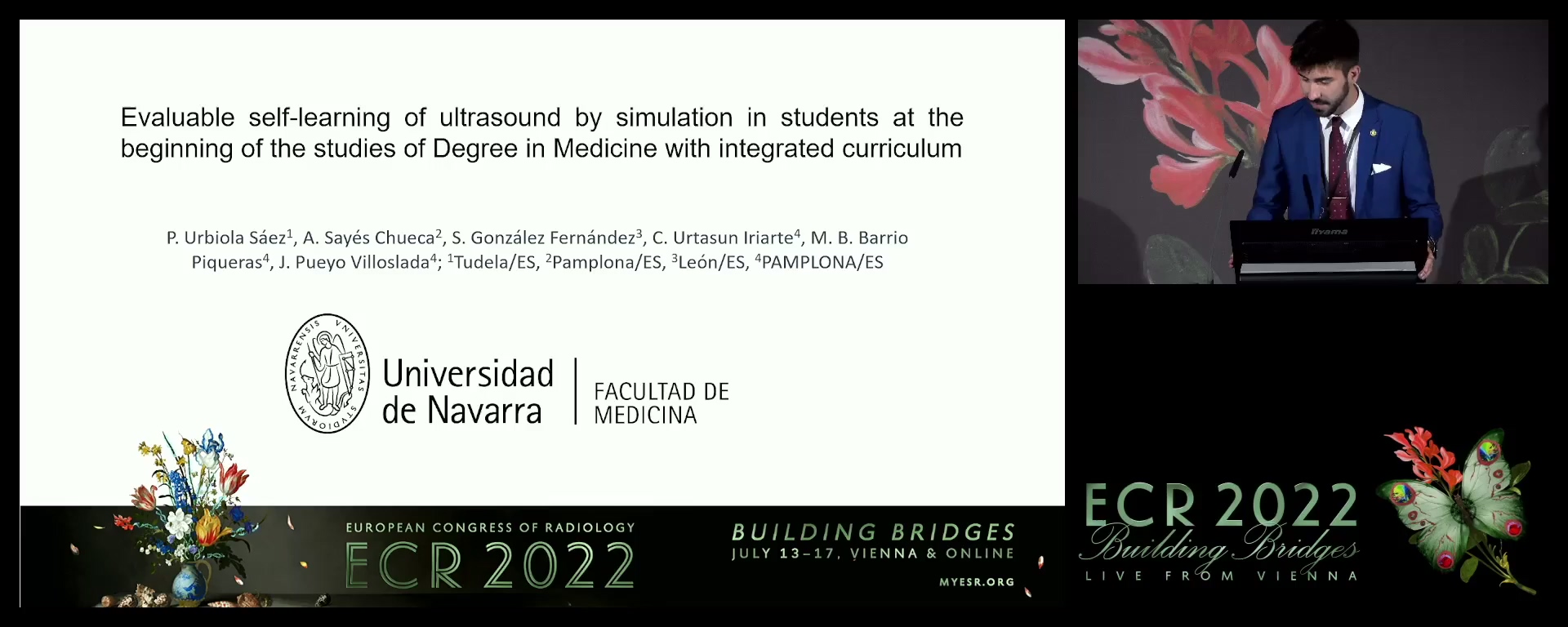 Evaluable self-learning of ultrasound by simulation in students at the beginning of the studies of Degree in Medicine with integrated curriculum. - Pedro Urbiola Sáez, Tudela / ES