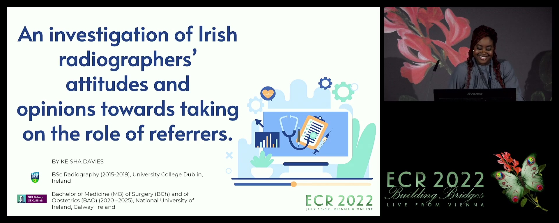 An investigation of Irish radiographers’ attitudes and opinions on taking on the role of referrers. - Keisha Davies, Prosperous / IE