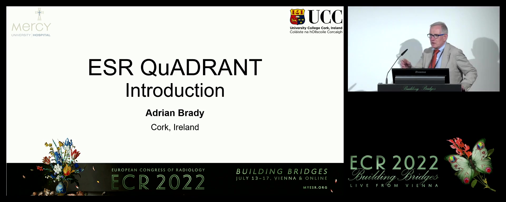 Chairperson's introduction - Adrian Brady, Cork / IE