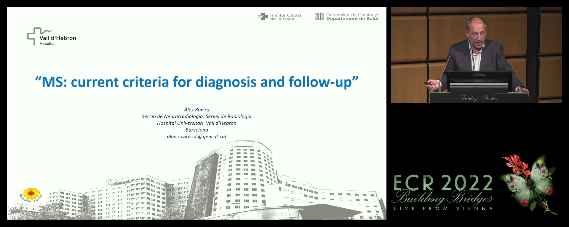 MS: current criteria for diagnosis and follow-up - Alejandro Rovira-Cañellas, Barcelona / ES
