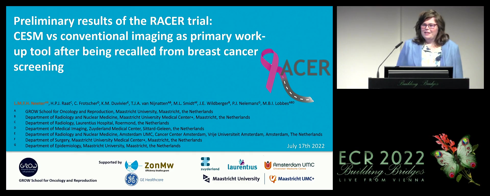 Preliminary results of the RACER trial: diagnostic accuracy of CESM and conventional imaging as primary work-up tool after being recalled from breast cancer screening