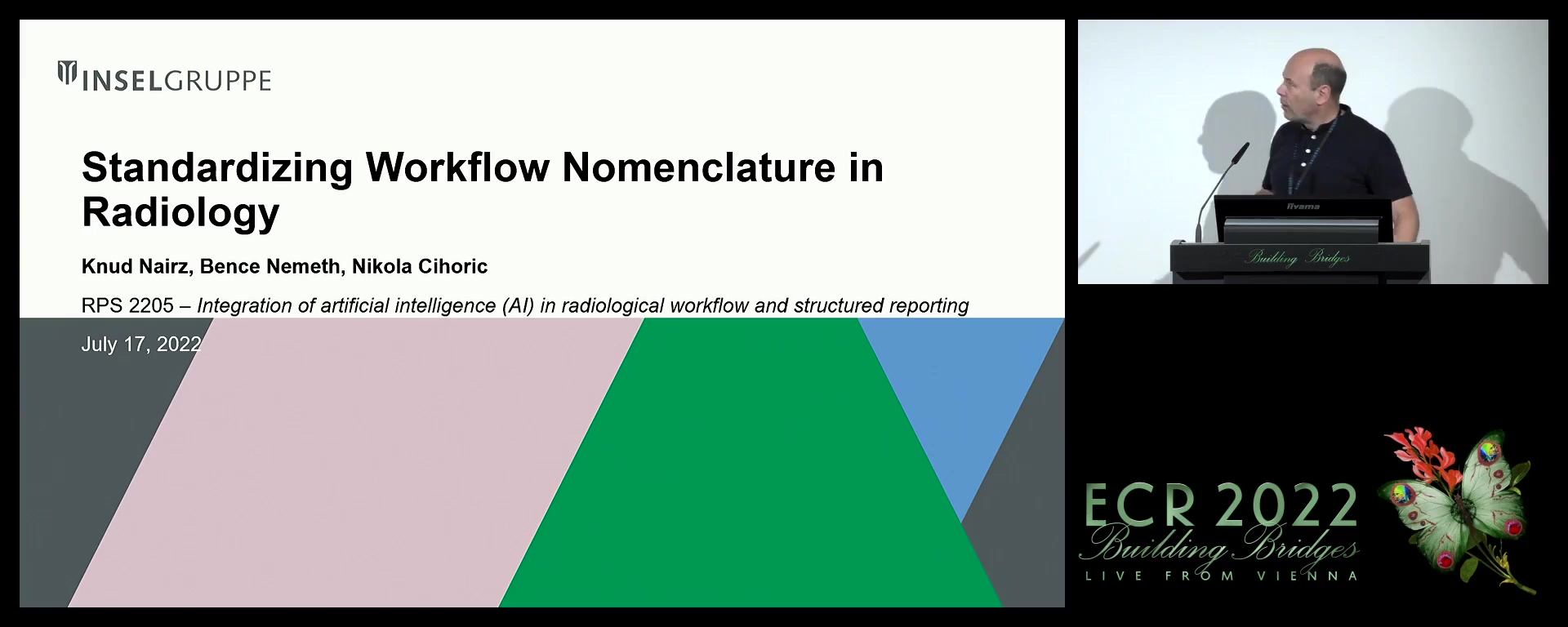 Standardising workflow nomenclature in radiology - Knud Nairz, Bern / CH