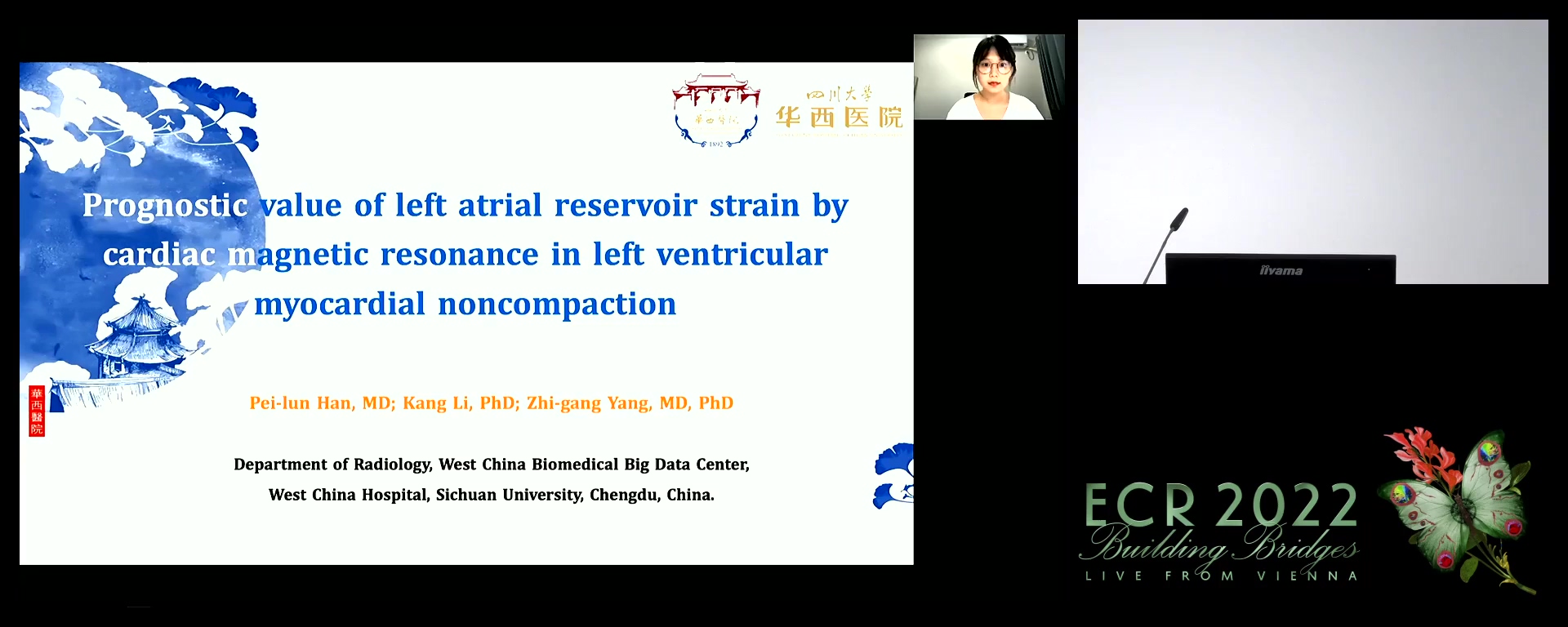 Prognostic value of left atrial reservoir strain by cardiac magnetic resonance in left ventricular myocardial noncompaction - Pei-lun Han, Chengdu / CN