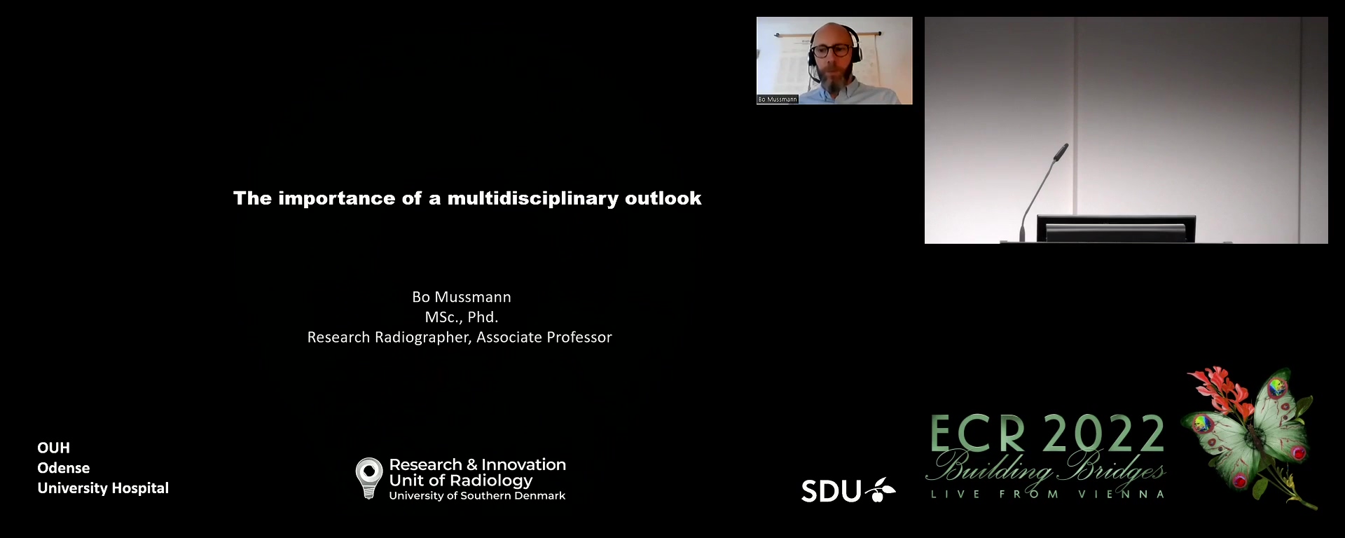 The importance of a multidisciplinary outlook - Bo R. Mussmann, Odense / DK