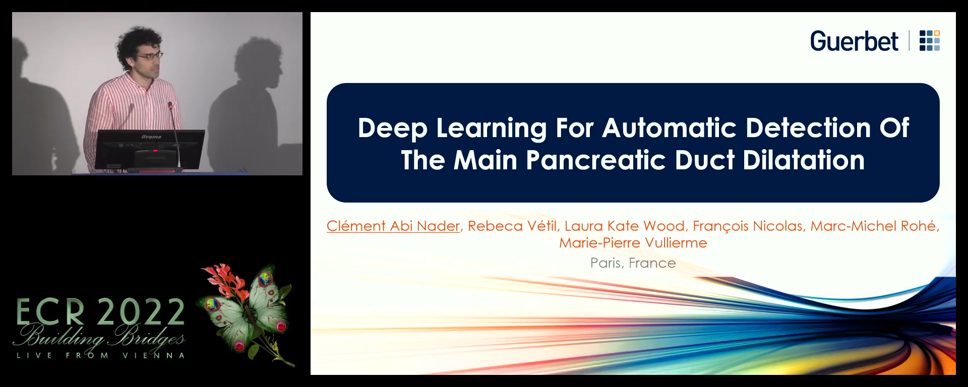 Deep learning for automatic detection of the main pancreatic duct dilatation - Clément Abi Nader, Paris / FR