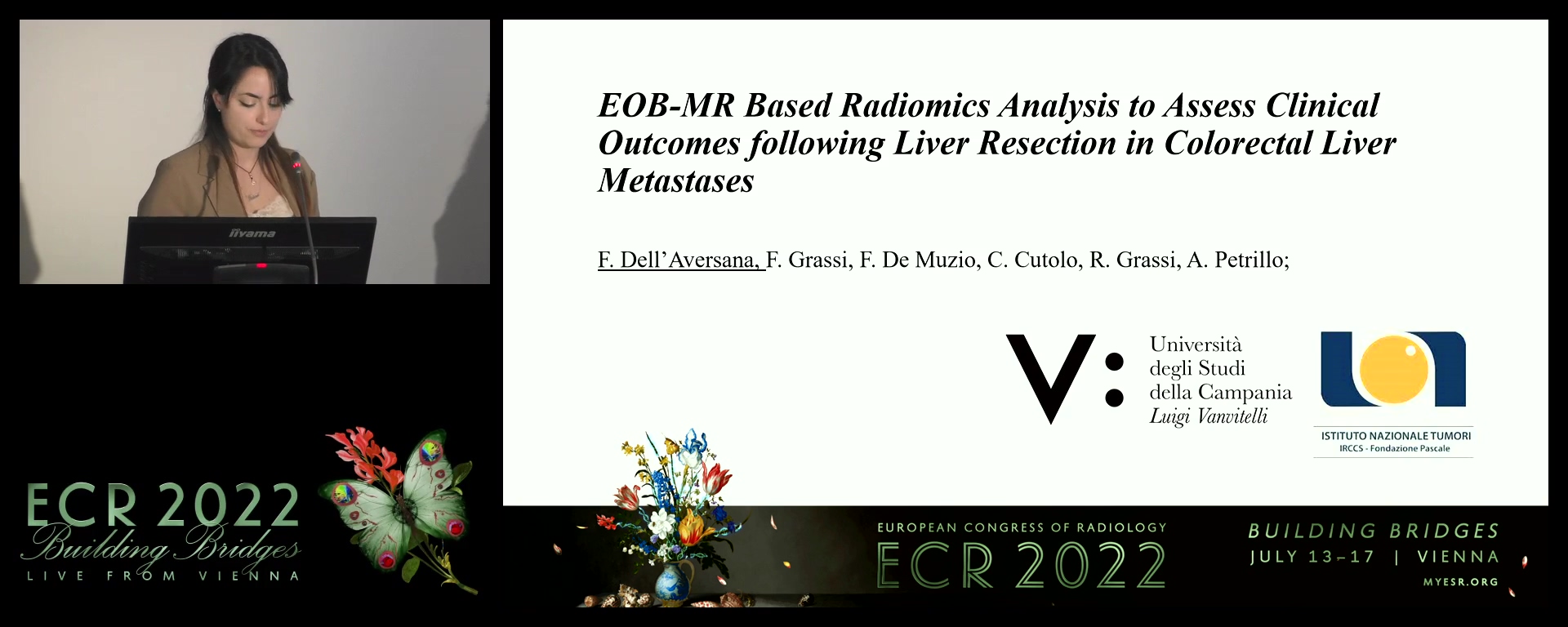 EOB-MR based radiomics analysis to assess clinical outcomes following liver resection in colorectal liver metastases - Federica Dell’Aversana, Naples / IT