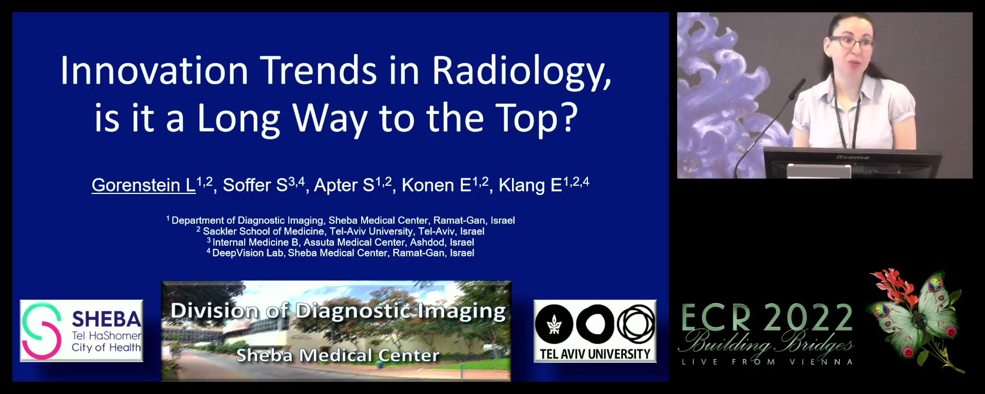 Innovation trends in radiology: is it a long way to the top? - Larisa Gorenstein, Ramat Gan / IL