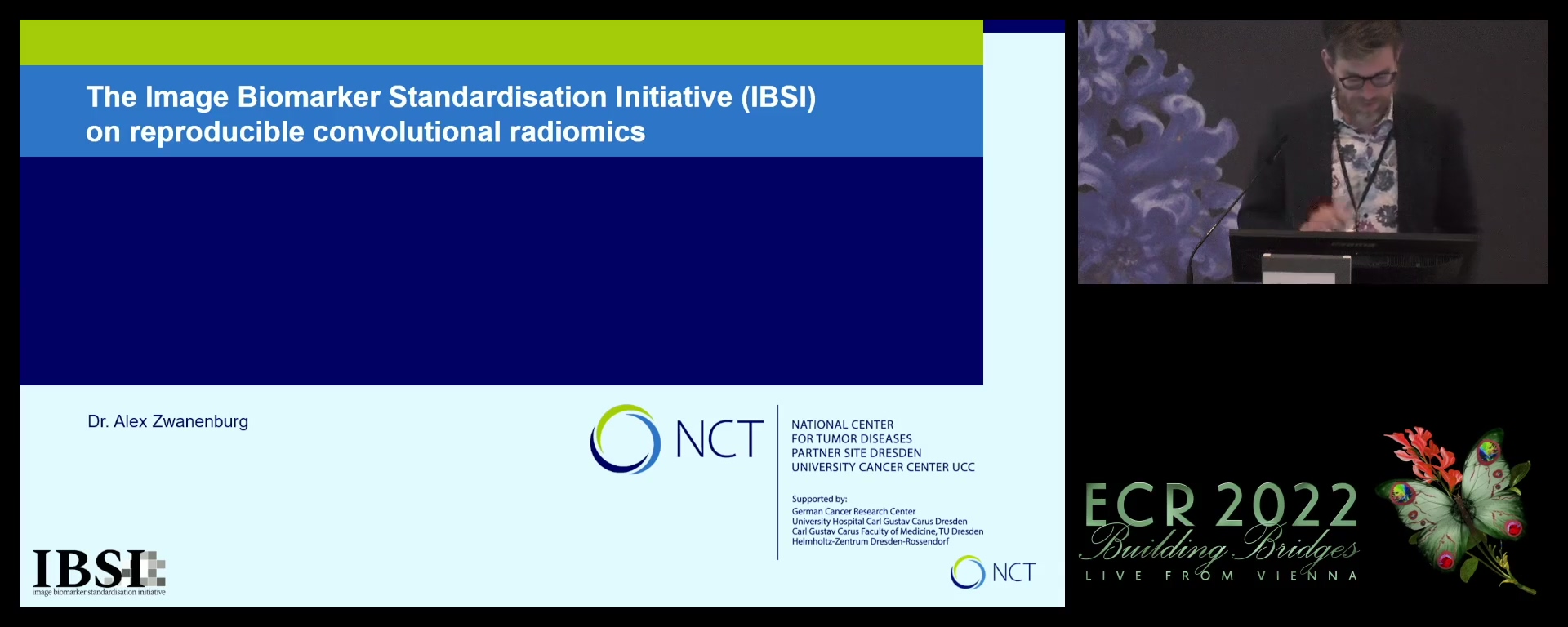 The Image Biomarker Standardisation Initiative (IBSI) on reproducible convolutional radiomics - Alex Zwanenburg, Dresden / DE