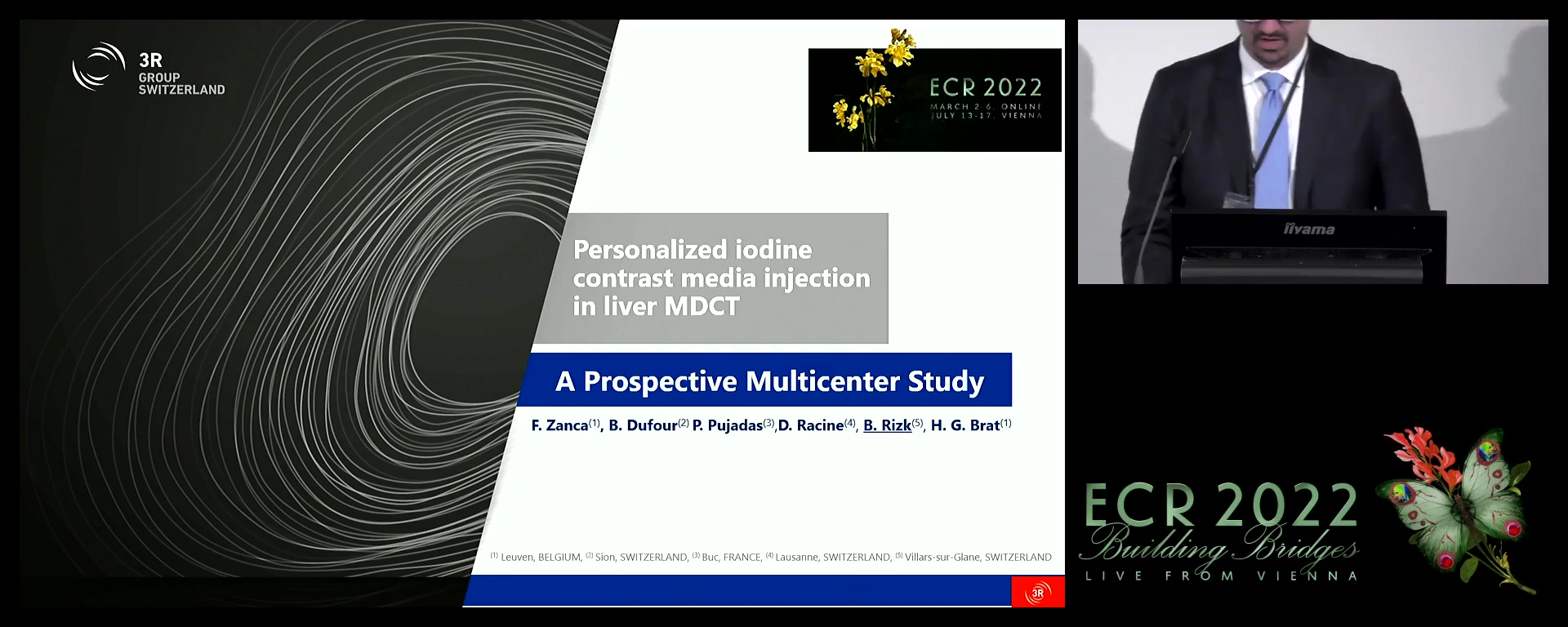 Personalised iodine contrast media injection in liver MDCT - Federica Zanca, Leuven / BE