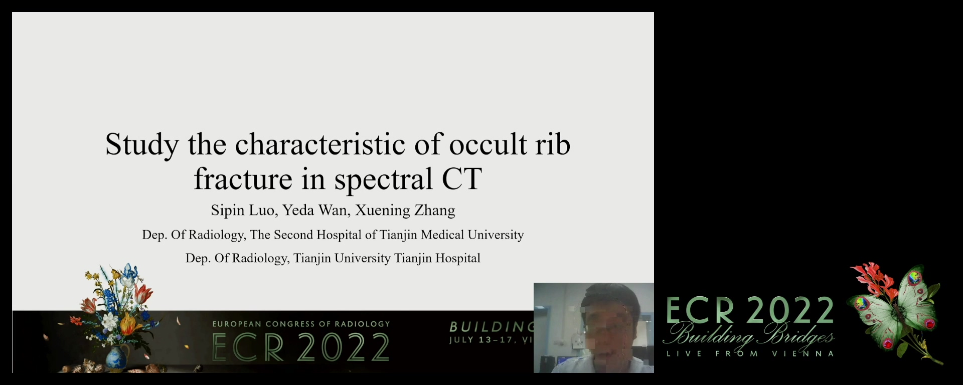 Study the characteristic of occult rib fracture in spectral CT