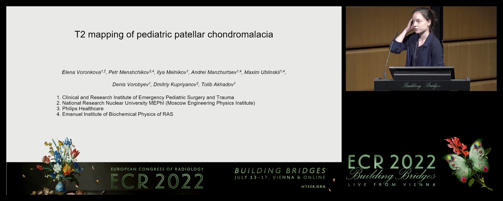 T2 mapping of paediatric patellar chondromalacia