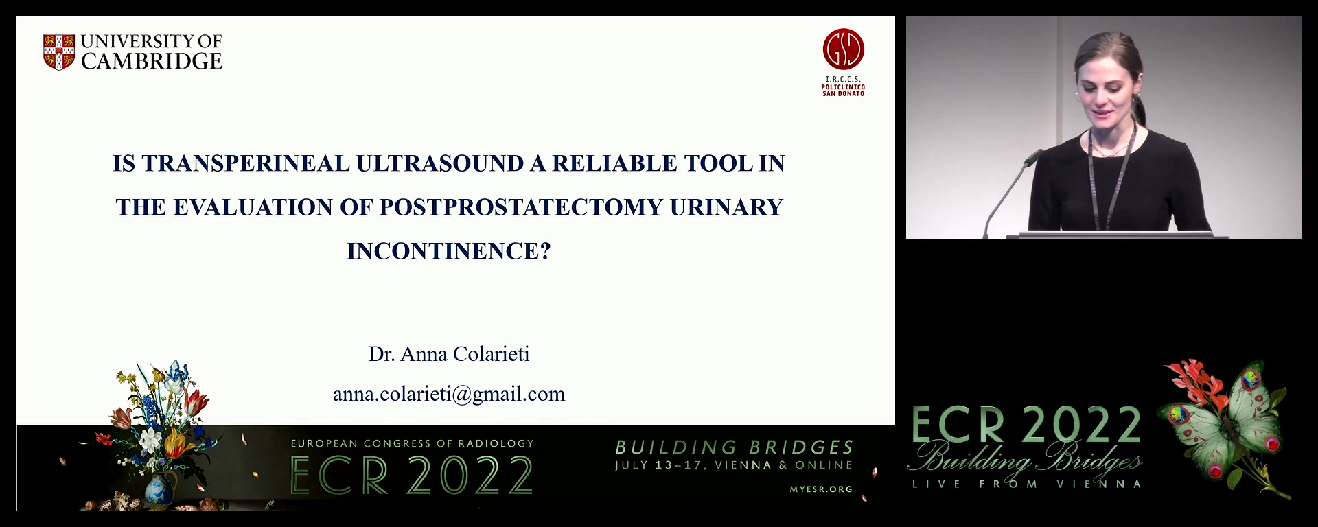 Is transperineal ultrasound a reliable tool in the evaluation of postprostatectomy urinary incontinence? - Anna Colarieti, MIlano / IT