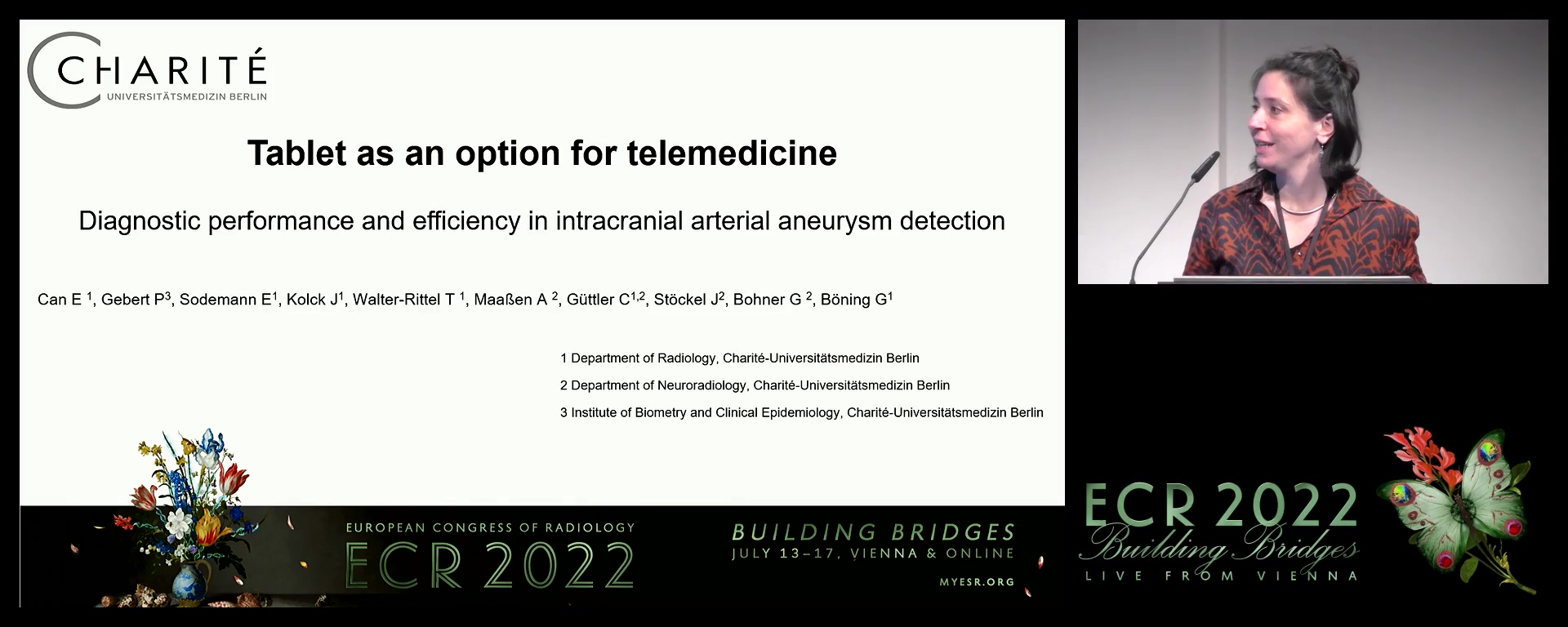 Mobile commercial consumer-grade device as an option for telemedicine - evaluation of diagnostic performance and efficiency in intracranial arterial aneurysm detection - Elif Can, Berlin / DE