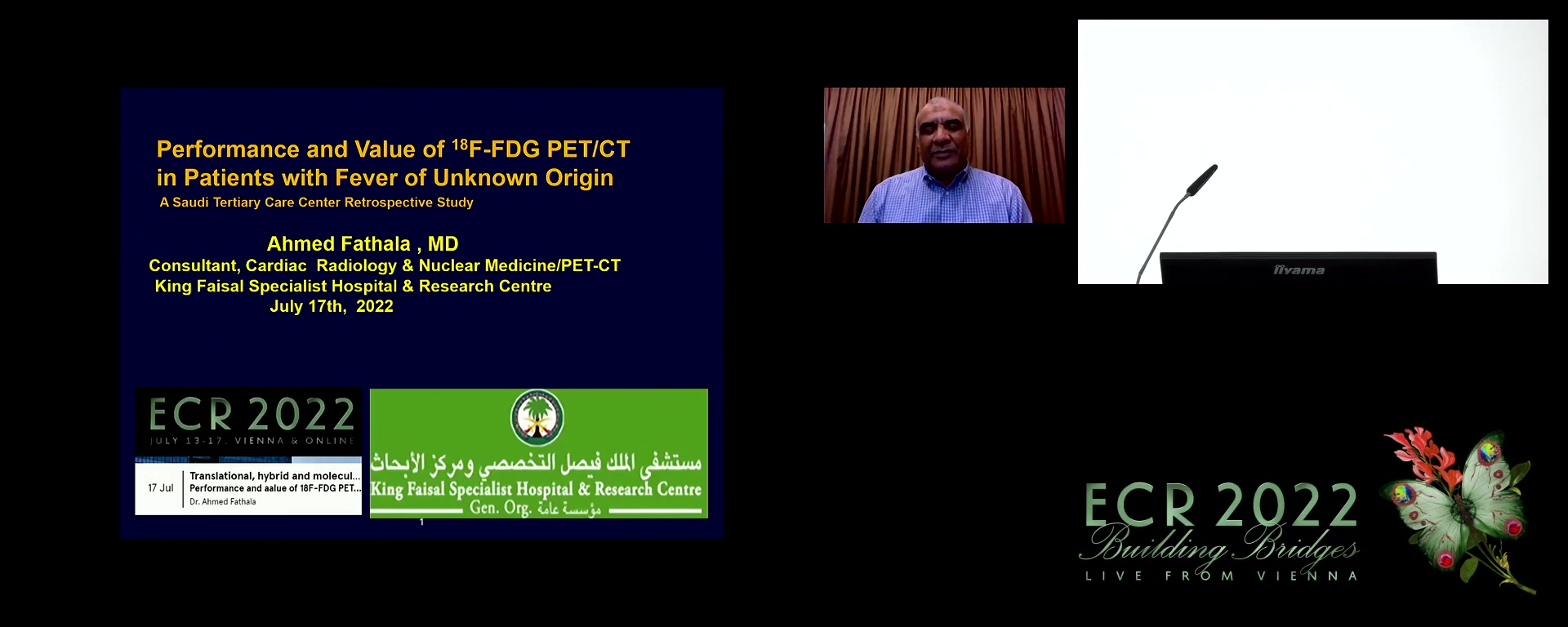 Performance and value of 18F-FDG PET/CT in patients with fever of unknown origin: a saudi tertiary care centre retrospective study - Ahmed Fathala, Riyadh / SA