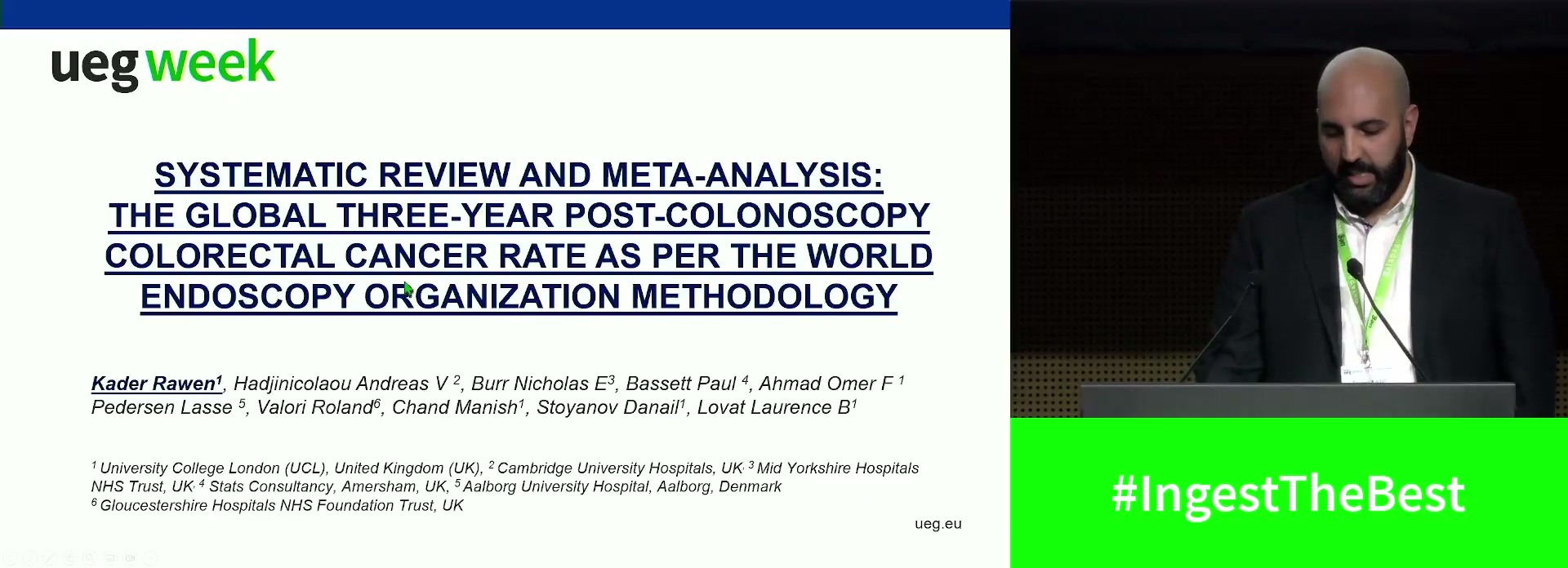 SYSTEMATIC REVIEW AND META-ANALYSIS: THE GLOBAL THREE-YEAR POST-COLONOSCOPY COLORECTAL CANCER RATE AS PER THE WORLD ENDOSCOPY ORGANIZATION METHODOLOGY