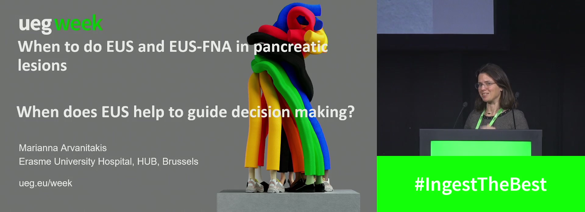 When does EUS help to guide decision making?