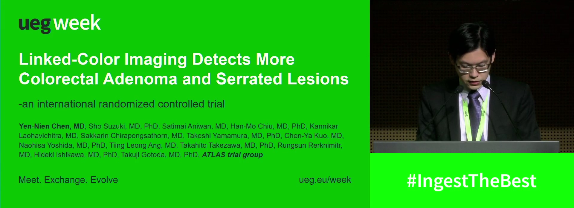 LINKED-COLOR IMAGING IMPROVES ADENOMA AND SERRATED LESION DETECTION VERSUS WHITE-LIGHT IMAGING ON SCREENING AND SURVEILLANCE COLONOSCOPY (ATLAS TRIAL): AN INTERNATIONAL, PARALLEL RANDOMIZED CONTROLLED TRIAL