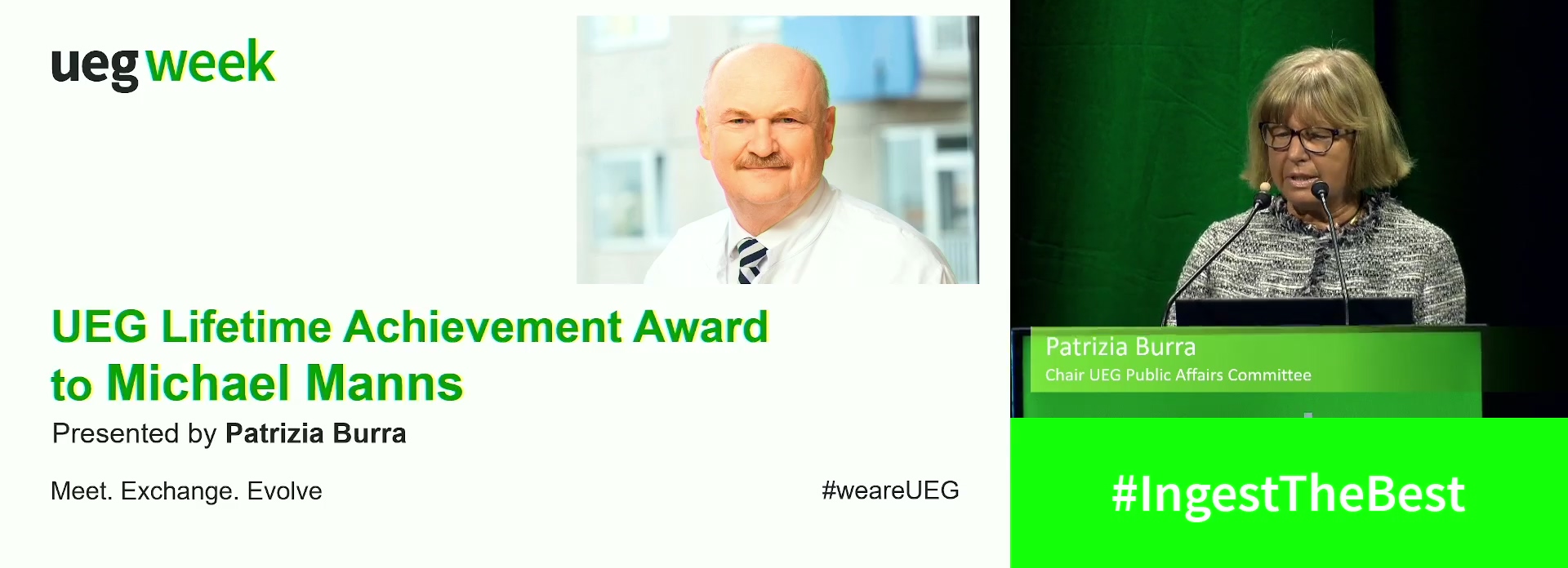 Laudation UEG Lifetime Achievement Awardee
