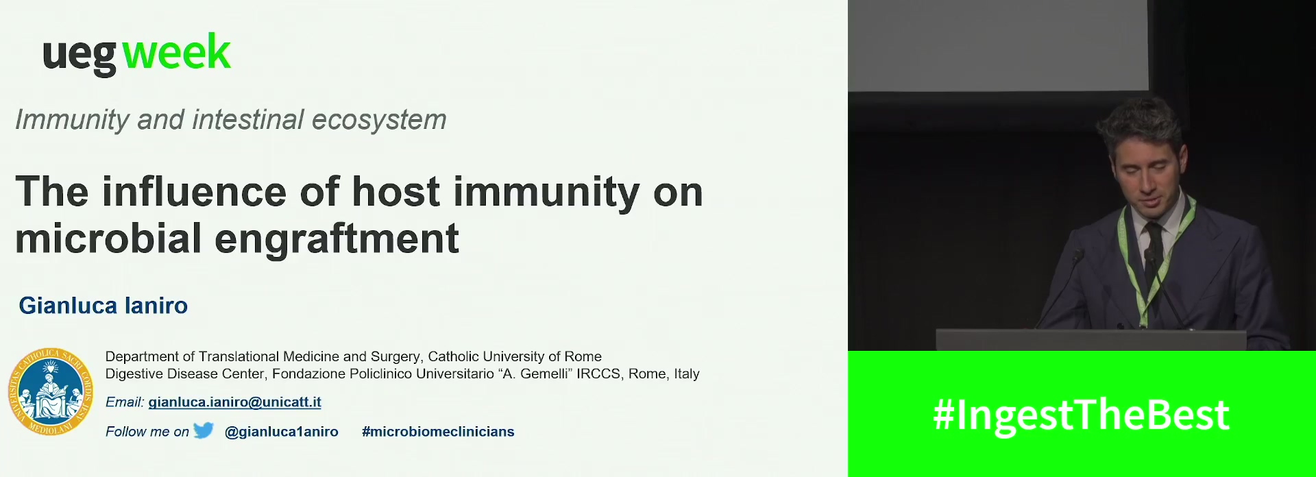 The influence of host immunity on microbial engraftment