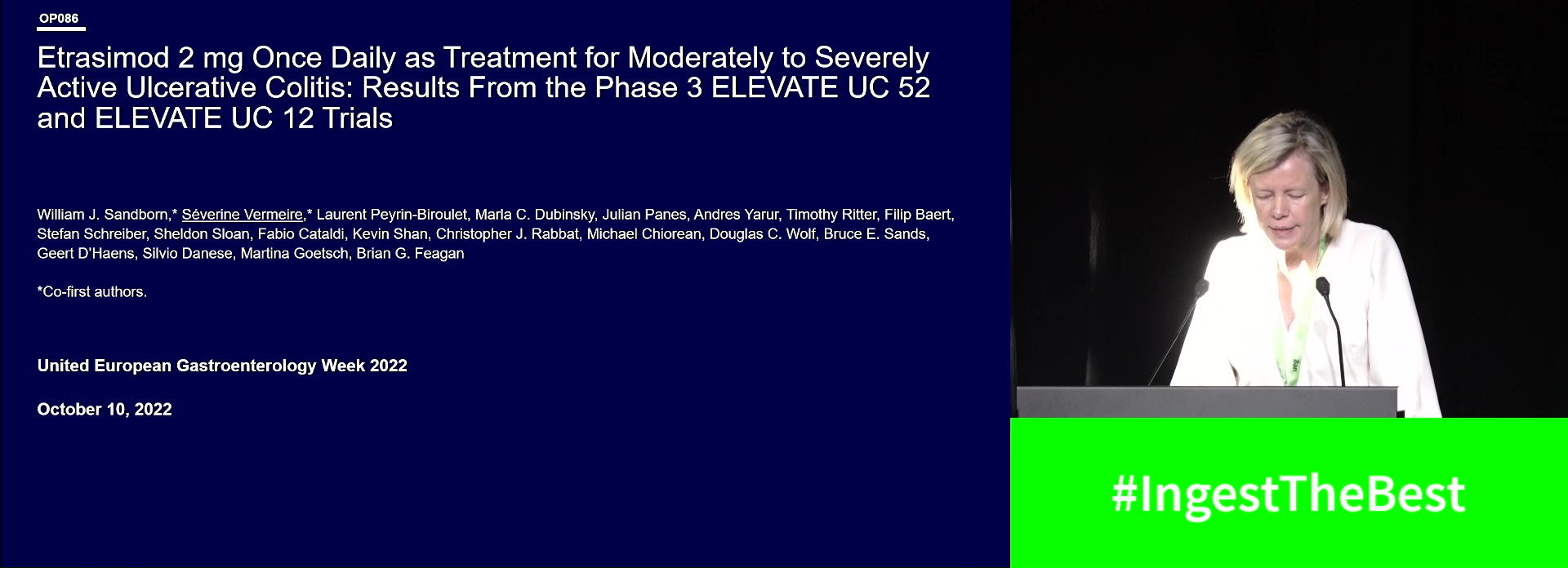 ETRASIMOD 2MG ONCE DAILY AS TREATMENT FOR MODERATELY TO SEVERELY ACTIVE ULCERATIVE COLITIS: RESULTS FROM THE PHASE 3 ELEVATE UC 52 AND ELEVATE UC 12 TRIALS
