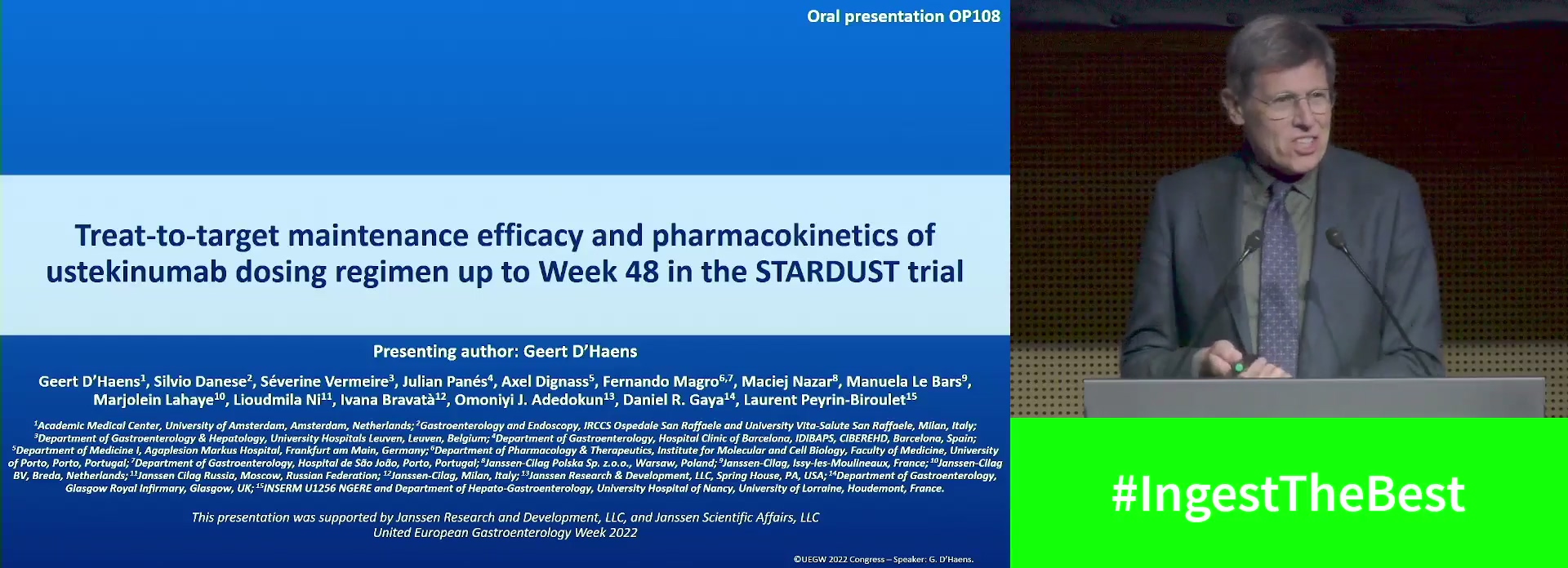 TREAT-TO-TARGET MAINTENANCE EFFICACY AND PHARMACOKINETICS OF USTEKINUMAB DOSING REGIMEN UP TO WEEK 48 IN THE STARDUST TRIAL