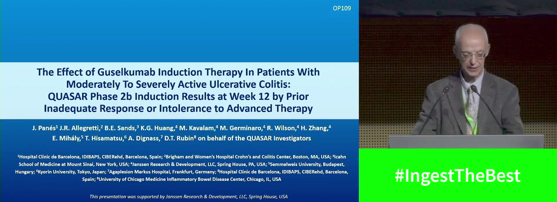 THE EFFECT OF GUSELKUMAB INDUCTION THERAPY IN PATIENTS WITH MODERATELY TO SEVERELY ACTIVE ULCERATIVE COLITIS: QUASAR PHASE 2B INDUCTION RESULTS AT WEEK 12 BY PRIOR INADEQUATE RESPONSE OR INTOLERANCE TO ADVANCED THERAPY
