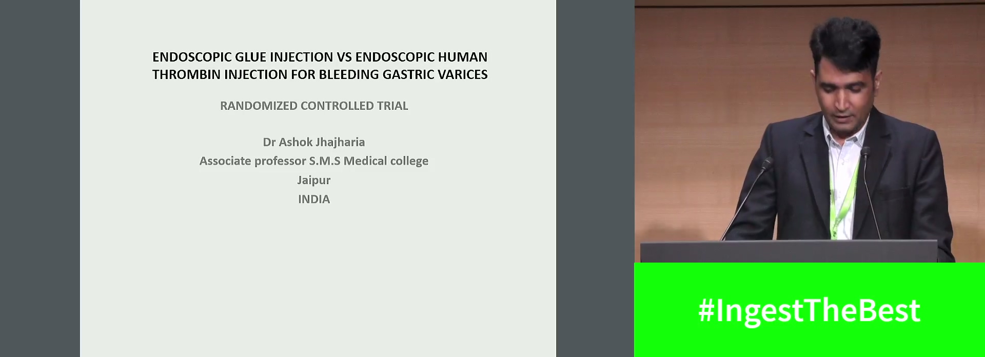 ENDOSCOPIC GLUE INJECTION VS ENDOSCOPIC HUMAN THROMBIN INJECTION FOR BLEEDING GASTRIC VARICES – A RANDOMIZED CONTROLLED TRIAL