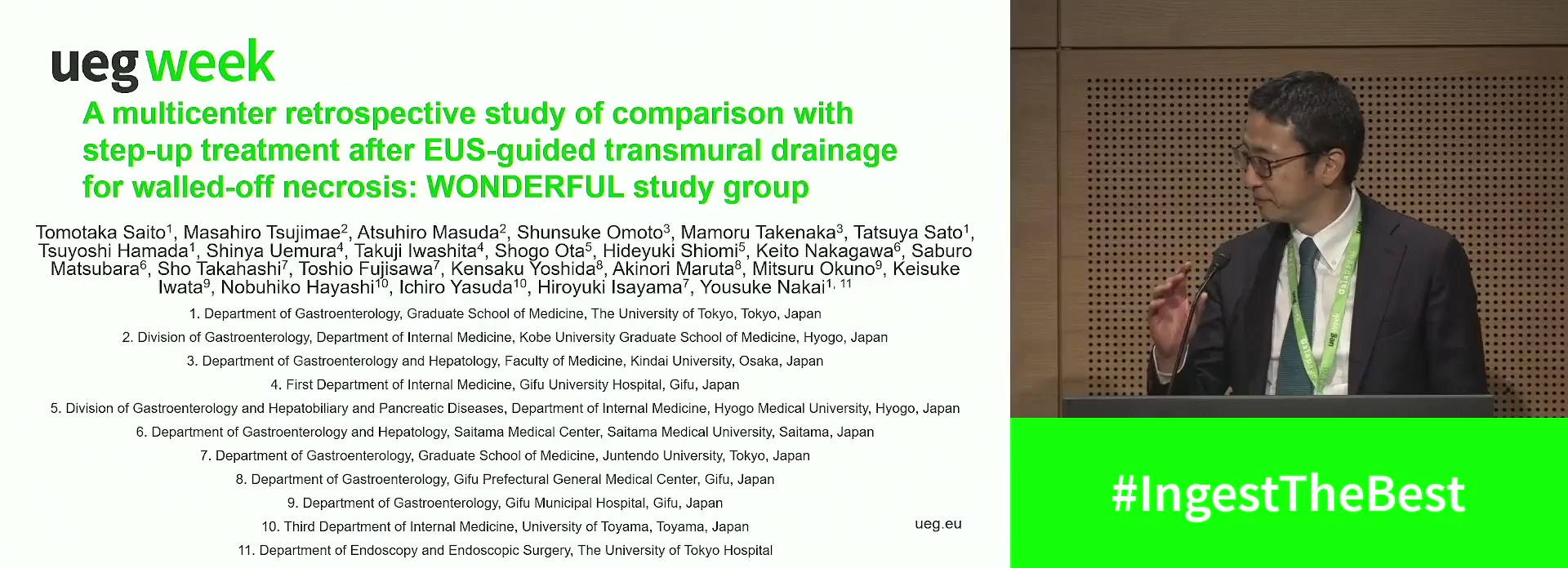 A MULTICENTER RETROSPECTIVE STUDY OF COMPARISON WITH STEP-UP TREATMENT AFTER EUS-GUIDED TRANSMURAL DRAINAGE FOR WALLED-OFF NECROSIS: WONDERFUL STUDY GROUP
