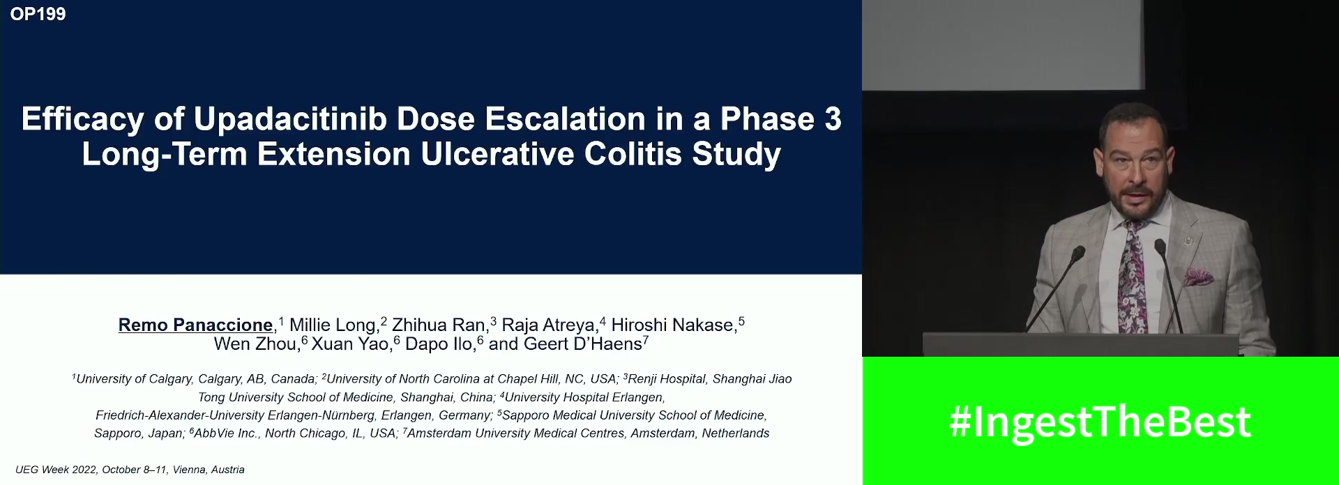 EFFICACY OF UPADACITINIB DOSE ESCALATION IN A PHASE 3 LONG-TERM EXTENSION ULCERATIVE COLITIS STUDY
