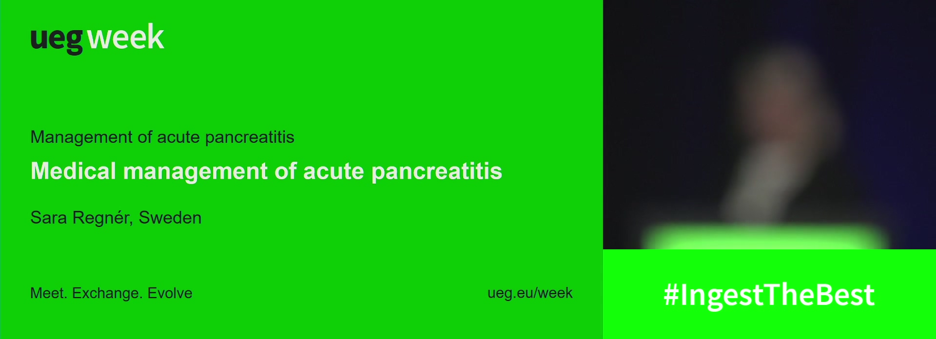 Medical management of acute pancreatitis