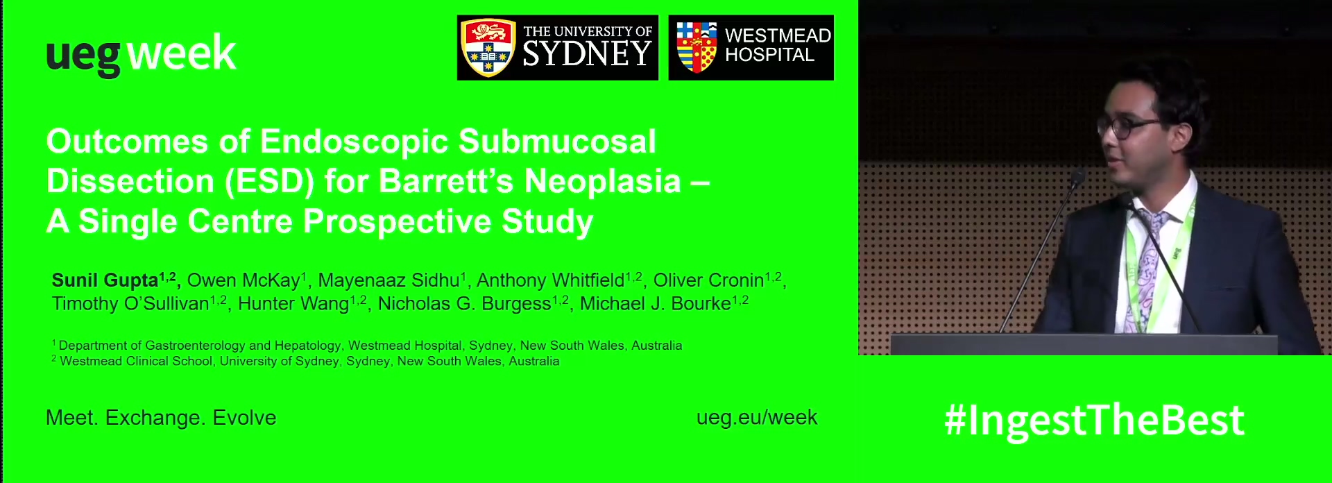 OUTCOMES OF ENDOSCOPIC SUBMUCOSAL DISSECTION (ESD) FOR BARRETT’S NEOPLASIA – A SINGLE CENTRE PROSPECTIVE STUDY