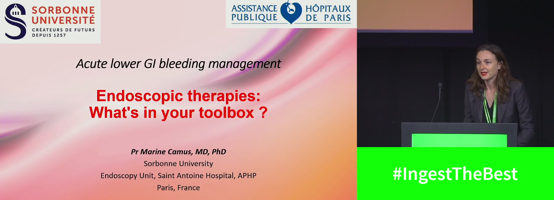 Endoscopic therapies: What's in your toolbox? / The role of the interventional radiologist