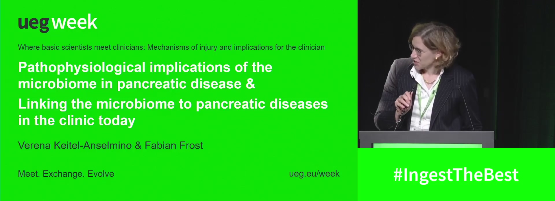 Pathophysiological implications of the microbiome in pancreatic disease / Linking the microbiome to pancreatic diseases in the clinic today