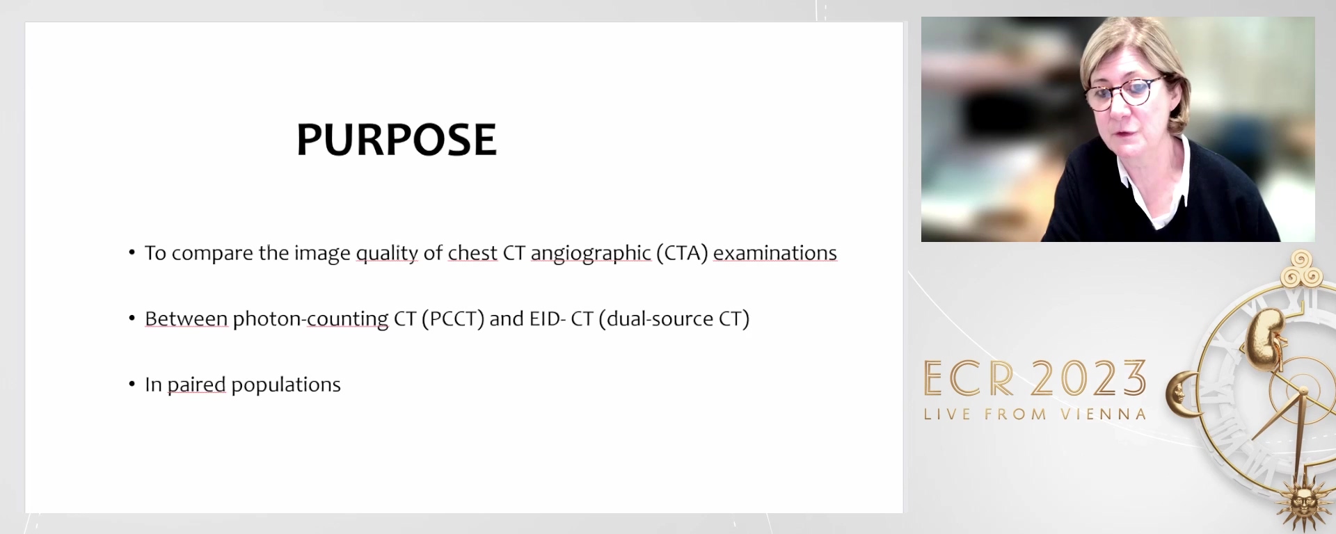 Chest CT angiography in daily practice with a photon-counting CT equipment: comparison of image quality with energy-integrating-detector (EID) CT in 142 patients - Martine Rémy-Jardin, Lille / FR