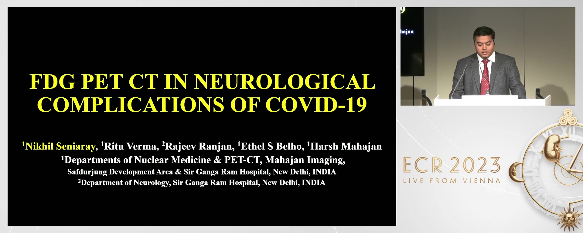 FDG PET CT in the neurological complications of COVID-19