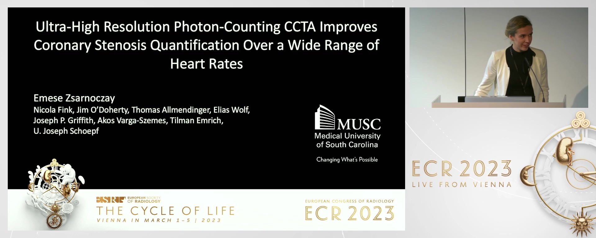 Ultra-high resolution photon-counting coronary CT angiography improves coronary stenosis quantification over a wide range of heart rates – a dynamic phantom study