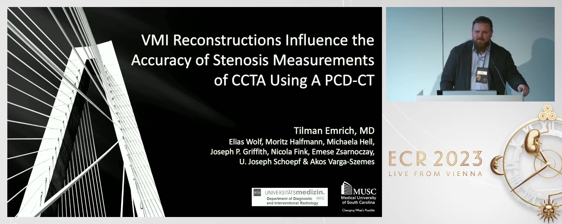 Virtual monoenergetic reconstructions influence the accuracy of stenosis measurements of coronary computed tomography angiography using a first-generation, dual-source photon counting CT