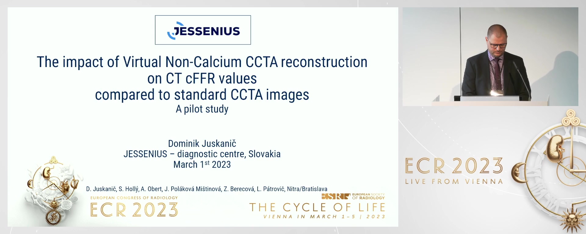 The impact of Virtual Non-Calcium CCTA reconstruction on CT cFFR values compared to standard CCTA images: a pilot study