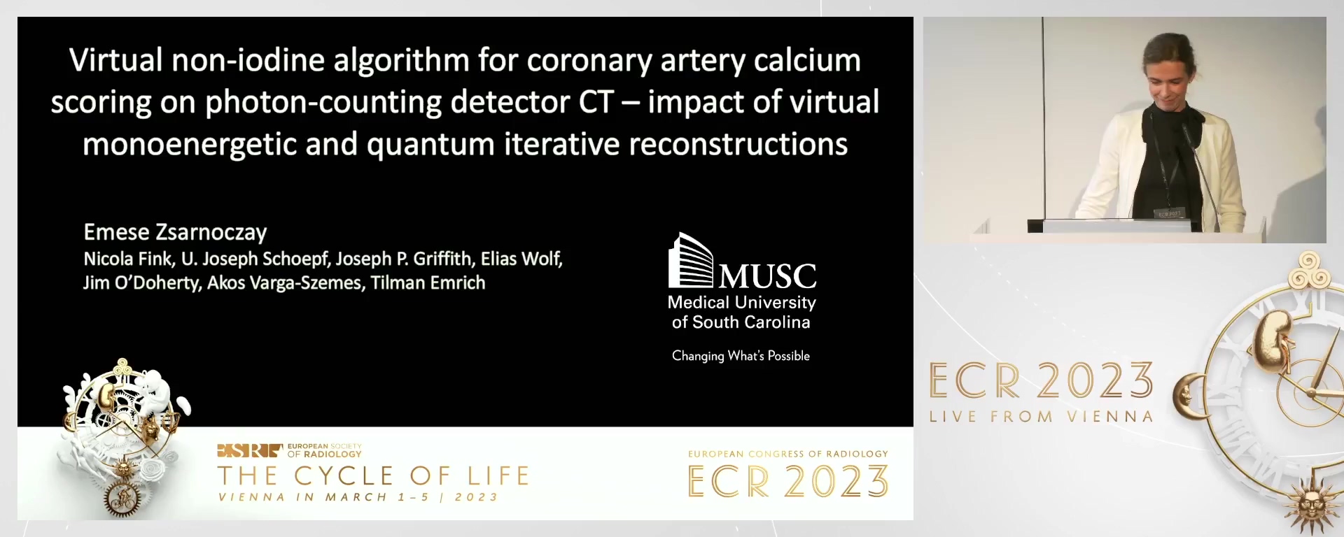 Virtual non-iodine algorithm for coronary artery calcium scoring on photon-counting detector CT: impact of virtual monoenergetic and quantum iterative reconstructions