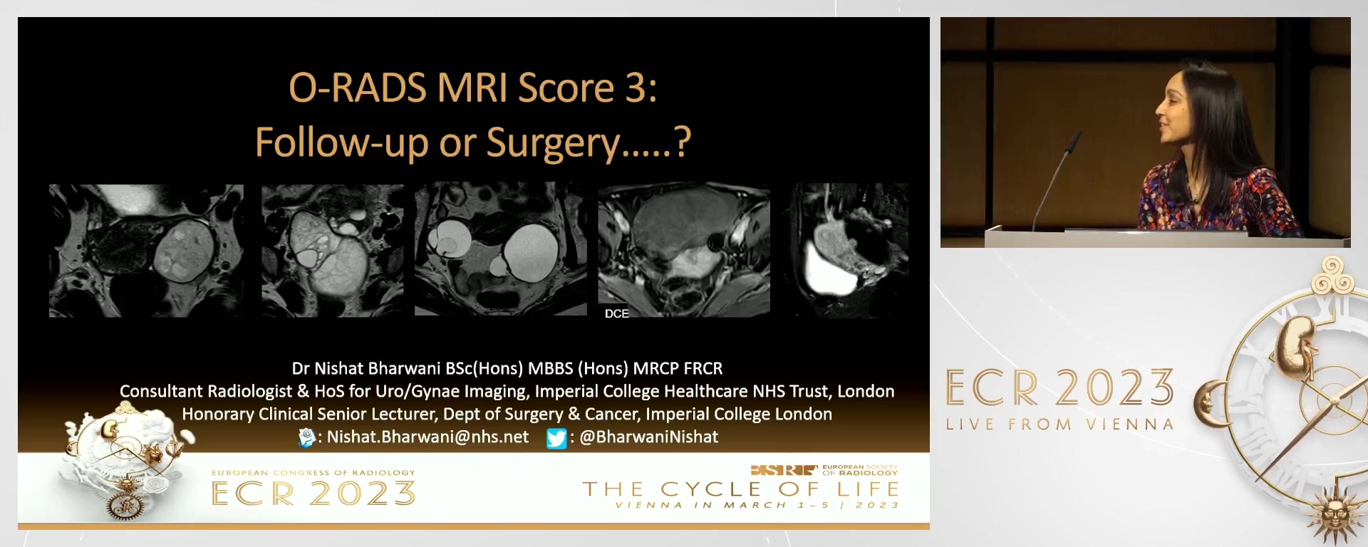 O-RADS MRI 3 follow up or surgery?