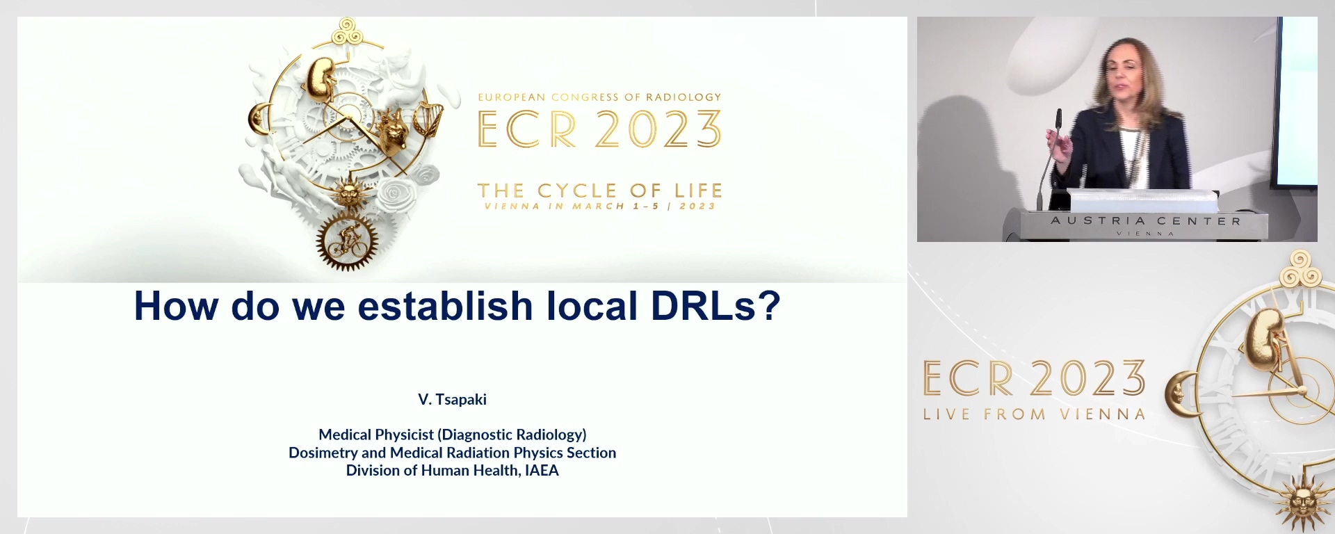 How do we establish local DRLs? - Virginia  Tsapaki, Vienna / AT