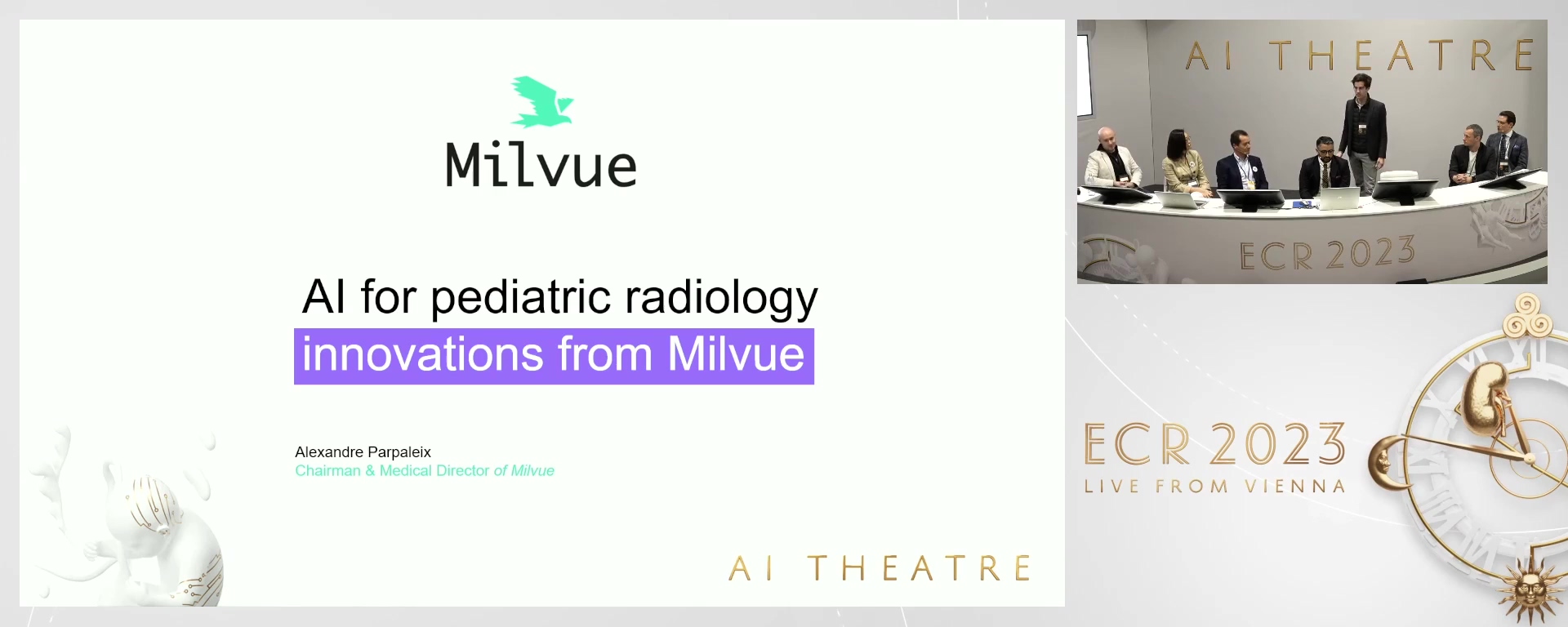 AI for pediatric radiology: innovations from Milvue - Alexandre Parpaleix, paris / FR