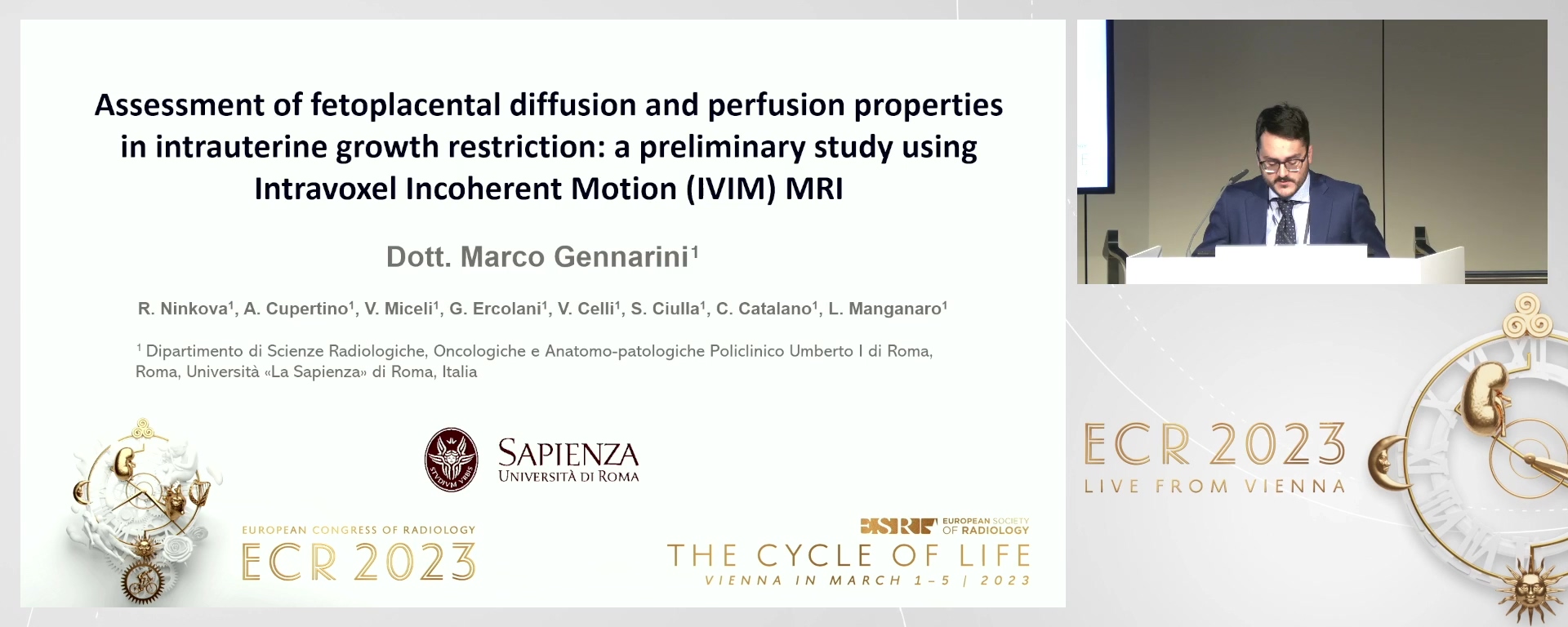 Assessment of fetoplacental diffusion and perfusion properties in intrauterine growth restriction: a preliminary study using Intravoxel Incoherent Motion (IVIM) MRI